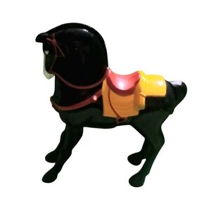Mulan's Horse Toy with Yellow and Red Saddle